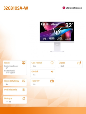 LG Monitor 32G810SA-W  - 32G810SA-W - Zdjęcie 8