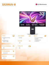 LG Monitor 32 cale 32GS95UV-B  UHD UltraGear - 32GS95UV-B - Zdjęcie 4
