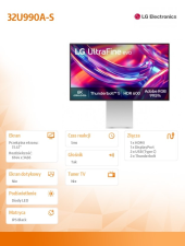 LG Monitor UltraFine evo Nano IPS Black 32U990A-S - 32U990A-S - Zdjęcie 8