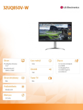 LG Monitor 27 cali 32UQ850V-W UHD  - 32UQ850V-W - Zdjęcie 3