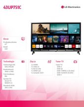 LG Telewizor LED 43 cale 43UP751C - 43UP751C - Zdjęcie 2