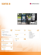 LG Monitor wielkoformatowy 55 cali 55XF3E-B 3000cd/m2  - 55XF3E-B - Zdjęcie 9