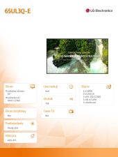 LG Monitor wielkoformatowy 65 cali 65UL3Q-E 350nit UHD 16/7  - 65UL3Q-E - Zdjęcie 2