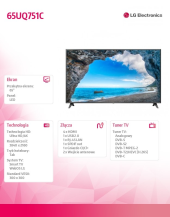 LG Telewizor LED 65 cali 65UQ751C  - 65UQ751C - Zdjęcie 3