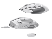 LOGITECH Mysz bezprzewodowa G502 X Lightspeed White 910-006189  - 910-006189 - Zdjęcie 3