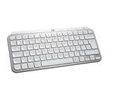 LOGITECH Klawiatura bezprzewodowa MX Keys Mini Pale 920-010499 jasnoszara - 920-010499 - Zdjęcie 3