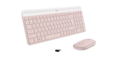 LOGITECH Zestaw MK470 Bezprzewodowa klawiatura i mysz Różowy US 920-011322  - 920-011322 - Zdjęcie 2