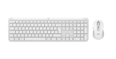 LOGITECH Zestaw klawiatura i mysz MK950 Signature Slim Combo Białawy US - 920-012491 - Zdjęcie 1