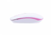 LARK Mysz komputerowa bezprzewodowa MS 400 biało-różowa - LARKMOUSE400WLWP - Zdjęcie 3