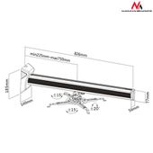 MACLEAN Uchwyt do projektora krótkoogniskowego MC-733 - MC-733 - Zdjęcie 2