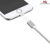 MACLEAN Kabel lightning USB magnetyczny silver MCE161- Quick & Fast Charge - MCE161 - Zdjęcie 6