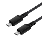 MACLEAN Kabel 2x USB-C 100W 2m wspierający PD przesył danych do 10Gbps MCE492 Czarny - MCE492 - Zdjęcie 6
