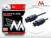MACLEAN Przewód optyczny Toslink SLIM 0,5m MCTV-750 T-T - MCTV-750 - Zdjęcie 3