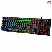 MACLEAN Klawiatura Gamingowa NanoRS RS300 RedSpider 3 kolory podświetlenia hybrydowa - RS300 - Zdjęcie 1