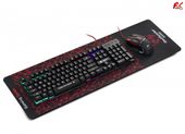 MACLEAN Klawiatura Gamingowa NanoRS RS300 RedSpider 3 kolory podświetlenia hybrydowa - RS300 - Zdjęcie 8
