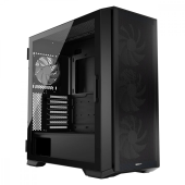 MODECOM Obudowa Komputerowa Horizon ARGB Flow Midi Czarna - AT-HORIZON-MG-ARGB-10-000000-0002 - Zdjęcie 3