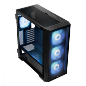 MODECOM Obudowa Komputerowa Horizon ARGB Flow Midi Czarna - AT-HORIZON-MG-ARGB-10-000000-0002 - Zdjęcie 8