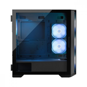MODECOM Obudowa Komputerowa Horizon ARGB Flow Midi Czarna - AT-HORIZON-MG-ARGB-10-000000-0002 - Zdjęcie 12