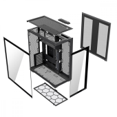 MODECOM Obudowa Volcano Space XL Full Tower czarna - AT-SPACE-XL-NF-0000-10 - Zdjęcie 7