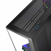 MODECOM Obudowa PC STELLAR 5F ARGB 10 Czarna - AT-STELLAR-5F-ARGB-10 - Zdjęcie 2