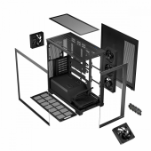 MODECOM Obudowa PC STELLAR 5F ARGB 10 Czarna - AT-STELLAR-5F-ARGB-10 - Zdjęcie 7