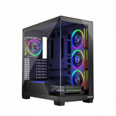MODECOM Obudowa PC STELLAR 5F ARGB 10 Czarna - AT-STELLAR-5F-ARGB-10 - Zdjęcie 8