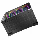 MODECOM Obudowa PC STELLAR 8F ARGB 10 Czarna  - AT-STELLAR-8F-ARGB-10 - Zdjęcie 4