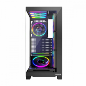 MODECOM Obudowa PC STELLAR 8F ARGB 10 Czarna  - AT-STELLAR-8F-ARGB-10 - Zdjęcie 6