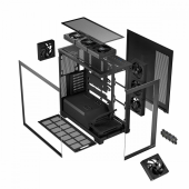 MODECOM Obudowa PC STELLAR 8F ARGB 10 Czarna  - AT-STELLAR-8F-ARGB-10 - Zdjęcie 7