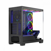 MODECOM Obudowa PC STELLAR 8F ARGB 10 Czarna  - AT-STELLAR-8F-ARGB-10 - Zdjęcie 12