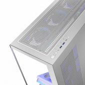 MODECOM Obudowa PC STELLAR 8F ARGB 20 Biała - AT-STELLAR-8F-ARGB-20 - Zdjęcie 2