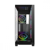 MODECOM Obudowa PC VOLCANO STELLAR PLUS ARGB MIDI 5F Czarna - AT-STELLAR-PLUS-5F-ARGB-10 - Zdjęcie 9