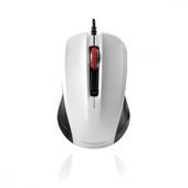 MODECOM M9.1 CZARNO-BIAŁA PRZEWODOWA MYSZ OPTYCZNA - M-MC-00M9.1-200 - Zdjęcie 1