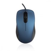 MODECOM M10S SILENT NIEBIESKA PRZEWODOWA MYSZ OPTYCZNA - M-MC-M10S-400 - Zdjęcie 1
