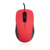 MODECOM M10S SILENT CZERWONA PRZEWODOWA MYSZ OPTYCZNA - M-MC-M10S-500 - Zdjęcie 1