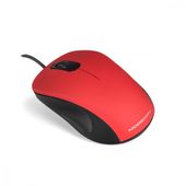 MODECOM M10S SILENT CZERWONA PRZEWODOWA MYSZ OPTYCZNA - M-MC-M10S-500 - Zdjęcie 5