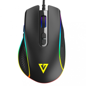 MODECOM Mysz optyczna przewodowa Volcano Veles czarna  - M-MC-VELES-100 - Zdjęcie 5