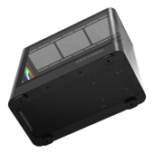 MODECOM Obudowa VOLCANO AQ300 MID RGB GLASS 4 wentylatory czarna  - MC-A-AQ300-4FA-B - Zdjęcie 6