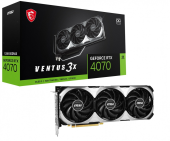 MSI Karta graficzna GeForce RTX 4070 VENTUS 3X 12G OC GDDRX6 192bit 3DP - GeForce RTX 4070 VENTUS 3X 12G OC - Zdjęcie 1