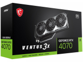 MSI Karta graficzna GeForce RTX 4070 VENTUS 3X 12G OC GDDRX6 192bit 3DP - GeForce RTX 4070 VENTUS 3X 12G OC - Zdjęcie 9