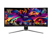 MSI Monitor MAG 341CQP QD-OLED 34 cale/QD-LED/UWQHD/Zakrzywiony/175Hz/Czarny - MAG 341CQP QD-OLED - Zdjęcie 1