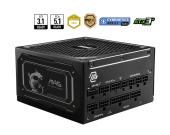 MSI Zasilacz A1000GL PCIE5  II 1000W 80PLUS GOLD - MAG A1000GL PCIE5 II - Zdjęcie 2