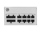 MSI Zasilacz modularny MAG A850GL PCIE5 850W 80PLUS GOLD biały - MAG A850GL PCIE5 WHITE - Zdjęcie 2