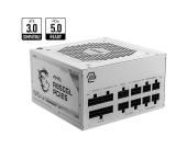 MSI Zasilacz modularny MAG A850GL PCIE5 850W 80PLUS GOLD biały - MAG A850GL PCIE5 WHITE - Zdjęcie 5