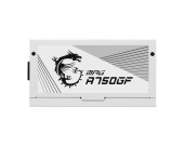 MSI Zasilacz modularny MPG A750GF 750W 80PLUS GOLD biały - MPG A750GF WHITE - Zdjęcie 4