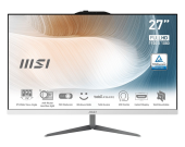 MSI Komputer All-in-One AM272 12M-433EU W11P i5-1235U/8/512/27'/WHITE  - Modern AM272 12M-433EU - Zdjęcie 1