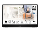 MSI Monitor 15.6 cala PRO MP161 E2U LED/FHD/Flat/60Hz/szary - PRO MP161 E2U - Zdjęcie 1