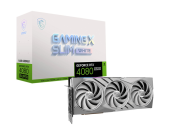 MSI Karta graficzna GeForce RTX 4080 SUPER 16GB GAMING X SLIM GDDR6X 256bit biała - RTX 4080 SUPER 16G GAMING X SLIM WHITE - Zdjęcie 1
