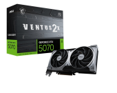 MSI Karta graficzna GeForce RTX 5070 12G VENTUS 2X OC GDDR7 192bit HDMI/3DP - RTX 5070 12G VENTUS 2X OC - Zdjęcie 1