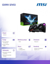 MSI Karta graficzna GeForce RTX 5090 32G VANGUARD SOC - RTX 5090 32G VANGUARD SOC - Zdjęcie 2